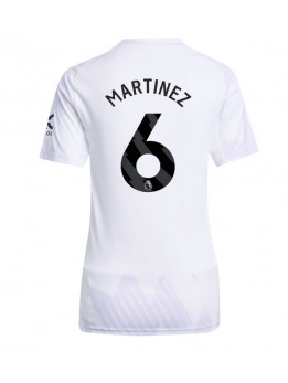 Manchester United Lisandro Martinez #6 Zenski Gostujuci Dres 2025-26 Kratak Rukavima Manchester United Lisandro Martinez #6 Zenski Gostujuci Dres 2025-26 Kratak Rukavima